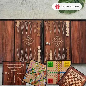 بازی 5 کاره چوبی | بازی پنج کاره با ارسال رایگان