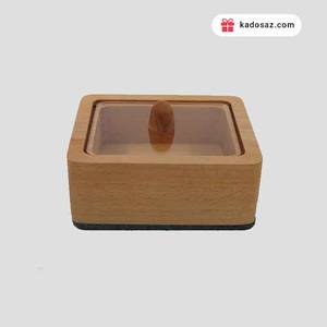 باکس پذیرایی درب دار تکی چوب راش