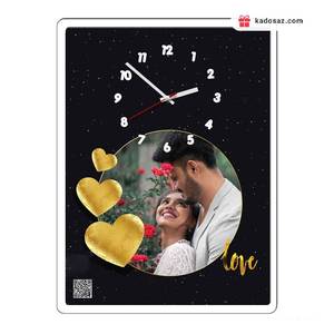 ساعت موزیکال طرح لاو love