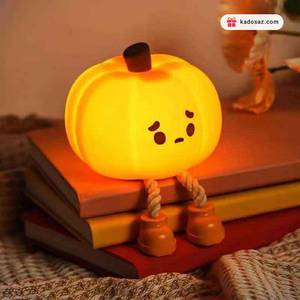 چراغ خواب فانتزی سیلیکونی کدو تنبل