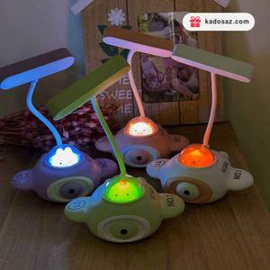 چراغ مطالعه و چراغ خواب سفینه حیوانات شارژی تراش‌دار