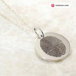 گردنبند حک اثر انگشت