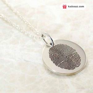 گردنبند حک اثر انگشت