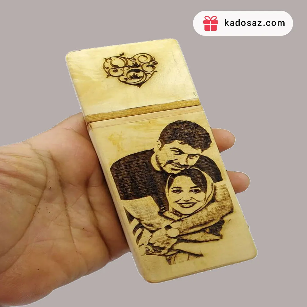 محفظه نگهداری عطر با حک عکس دلخواه