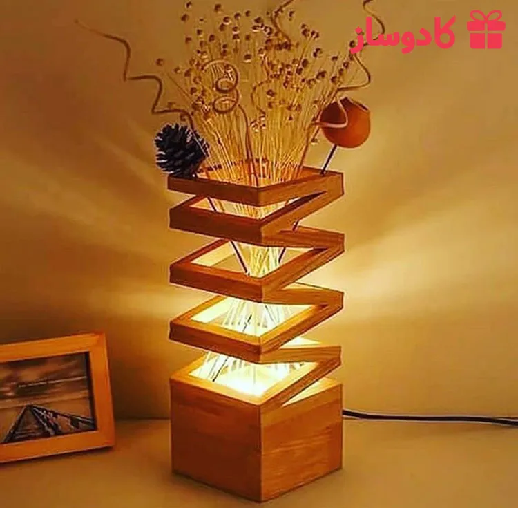 چراغ خواب چوبی